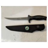 Outdoor angler fillet knife with sheath