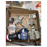 Flat of vintage Star Wars toys