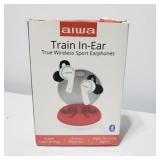 Aiwa train in ear earbuds open box