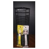 Cd holder and Halloween make up