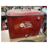 Vintage Coca-Cola ice chest cooler