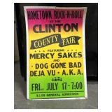 Vintage poster "Hometown Rock-N-Roll" at the