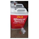 2 Do it best  minerals spirits paint thinner 1gal