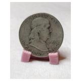 1951 Franklin  half dollar