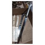 2 white cut co knives and 2 stainless knives