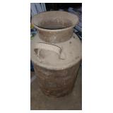 Metal milk jug no lid