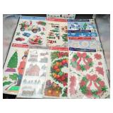 Christmas window cling decoration