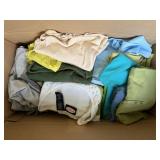 Box lot of assorted womenï¿½s clothing in various