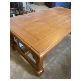 Wooden coffee table 48ï¿½ x 26ï¿½ x 19ï¿½