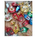 Jewel brite  vintage ornaments