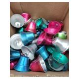 Vintage aluminum colorful bells