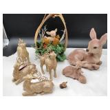 Reindeers figurines