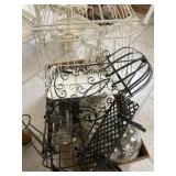 Metal and glass home decor