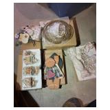 Variety of holiday decor