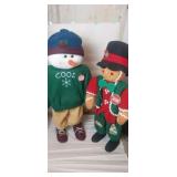 Trim a hone standing 32in snowman and Change your