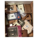 Variety of light switch & outlet covers wood,