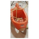 Little tikes rocket ship swing