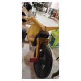 Plastic big wheel tricycle
