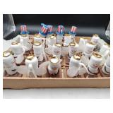 Snowman angel ornaments