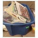 Needlepoint/ embroidery kits, yarn, floss,