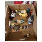 Assorted duck and raccoon Decor