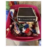 Assorted Patriotic Decorations and Craft Items ï¿½