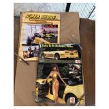 Pair of Vintage Super Shops Drag Racing &