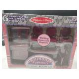Melissa and Doug doll furniture dining room set