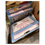 Easter ornaments, basket straw, and more