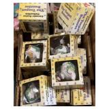 Box full of NEW The Teapot Bunnies ceramic Easter