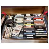 Assorted cassette tapes
