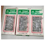 3 Tinsel Garland 15 ft