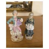Two porcelain figurines