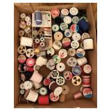 Assorted lot of vintage thread