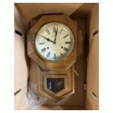 Legant 31-Day Mechanical Wall Clock ï¿½ Oak Case