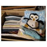 Rag rugs and hook rugs