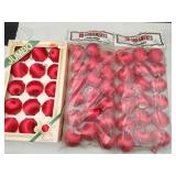 Red  Pyramid unbreakable ornaments