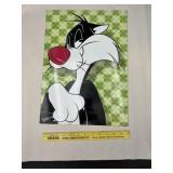 Looney Tunes Sylvester Metal Sign