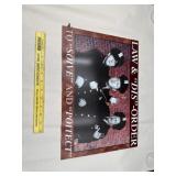 Three Stooges Metal Sign