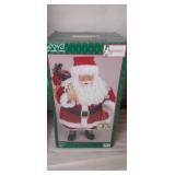 Traditions 24in fabric santa