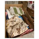 Variety of vintage fabrics and other fabrics