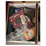 Bungee cords, clock kit, precision screwdriver