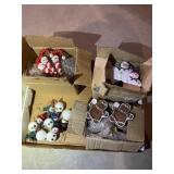 New Christmas ornaments lot