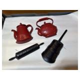 Sexton Cast Metal Kitchen Wall Decor Lot ï¿½