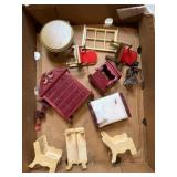 Assorted Doll House Furniture