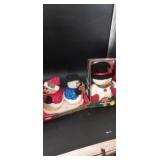 Happy holidays musical Animated snowman, and