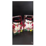 2- Happy holidays Animated musical snowman