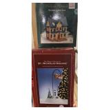 Dickens keepsake, porcelain lighted house and the