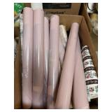 Assorted Wallpaper Rolls ï¿½ Pink Polka Dot and