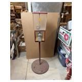 Vintage 10ï¿½ Gumball / Candy Vending Machine on